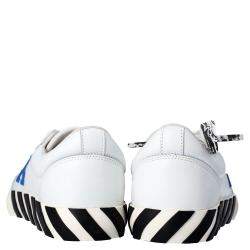 Off-White White Leather Vulc Low Sneakers Size EU 43