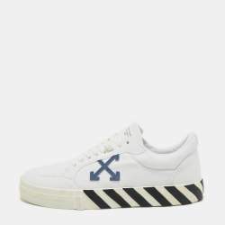 Off-White White Canvas Oversized Sneakers Size 41