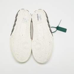 Off-White White Canvas Oversized Sneakers Size 41