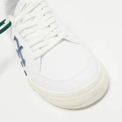 Off-White White Canvas Oversized Sneakers Size 41