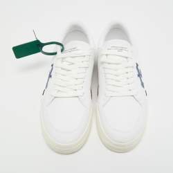 Off-White White Canvas Oversized Sneakers Size 41