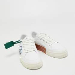 Off-White White Canvas Oversized Sneakers Size 41