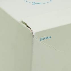 مملوكة مسبقًا Off-White Grey Suede and Fabric Arrow Low Top Sneakers Size 44