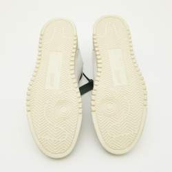 Off-White Tricolor Suede and Canvas 5.0 Low Top Sneakers Size 43