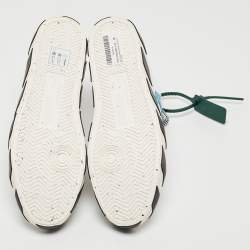 Off-White White Canvas high Top Sneakers Size 42