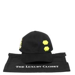 Off-White Black Fabric Baseball Cap