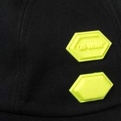 Off-White Black Fabric Baseball Cap