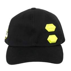 Off-White Black Fabric Baseball Cap