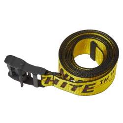 Off-White Yellow/Black Nylon Industrial Belt 