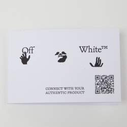 Off White Yellow/Black Rubber and Nylon Universal Phone Case with Strap