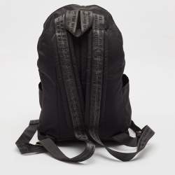 Off-White Black Nylon Logo Backpack