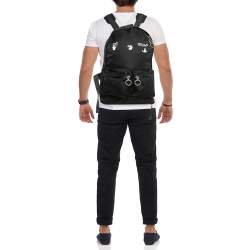 Off-White Black Nylon Logo Backpack