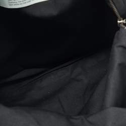 Pre Owned Off-White Black Nylon Arrow Print Backpack