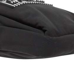 Off-White Black Nylon Patch Hip Bag 