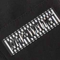 Off-White Black Nylon Patch Hip Bag 