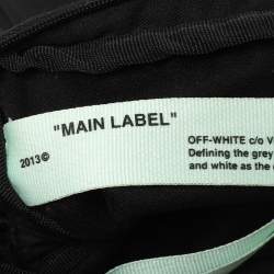 Off-White Black Nylon Patch Hip Bag 