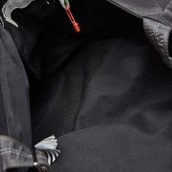 Pre Owned Off-White Black Canvas "Goods" Quote Tote