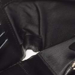 Off White Black Leather Bifold Wallet 