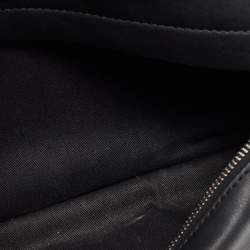 Off-White Black/Grey Leather Backpack