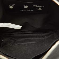 Pre Owned Off-White Black Nylon Messenger Bag