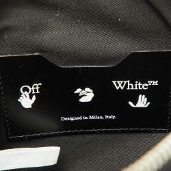 Pre Owned Off-White Black Nylon Messenger Bag