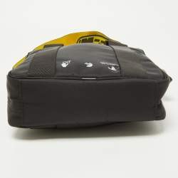 Pre Owned Off-White Black Nylon Messenger Bag