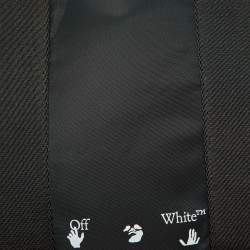 Pre Owned Off-White Black Nylon Messenger Bag