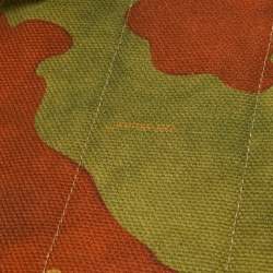 Pre Owned Off-White Green Camouflage Canvas Backpack 