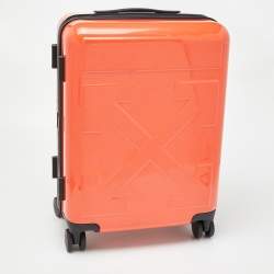 Off-White x Rimowa Orange PVC Virgil Abloh Suitcase