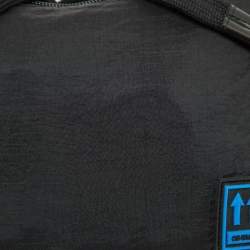 Off-White Black Nylon and PVC Messenger Bag