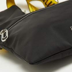 Off-White Black Nylon Off-Core Messenger Bag