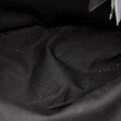 Off-White Black Canvas Quote Backpack