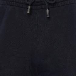 Off-White Black Printed Cotton Jogger Pants M