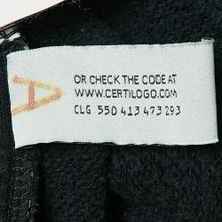 Off-White Black Arrow Print Cotton Knit Sweatpants M