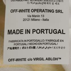 مملوكة مسبقًا تي شيرت أوف وايت سهم أبيض دهان جيرسي كبير جدًا (إكس سمول)