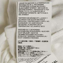 Pre Owned Off-White White Simpson Print Jersey T-Shirt M