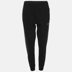 Pre Owned Off-White Black Jersey Track Pants S