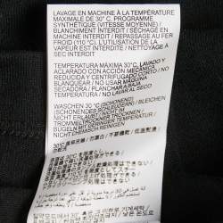 Pre Owned Off-White Black Acrylic Arrow Print Cotton T-Shirt L