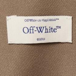 Pre Owned مجموعة أوف وايت كاكي أخضر جبردين مقاس كبير - لارج