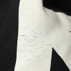 مملوكة مسبقًا Off-White Black Cotton Diag Waterfall Hoodie XL