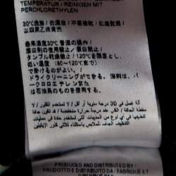 Pre Owned Off-White Charcoal Grey Denim Low Crotch Jeans M