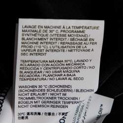 مملوكة مسبقًا Off-White Black Logo Printed Cotton Short Sleeve T-Shirt S