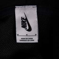 Nike x Off-White Black Printed Cotton Knit Hooded Sweatshirt M