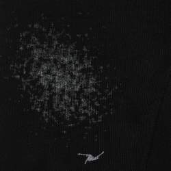 Pre Owned Off-White Black Galaxy Brushed Printed Cotton Sweatpants L 