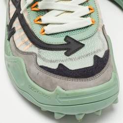 Off-White Multicolor Mesh and Nubuck Leather Odsy-1000 Sneakers Size 42