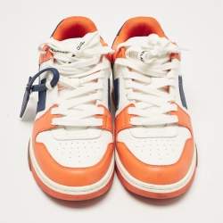 Off-White Multicolor Leather Out Of Office Lace Up Sneakers Size 42