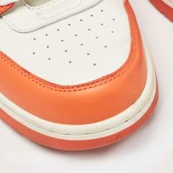 Off-White Multicolor Leather Out Of Office Lace Up Sneakers Size 42