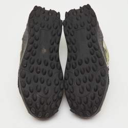 Pre Owned Off-White Multicolor Mesh and Leather Odsy 1000 Sneakers Size 41