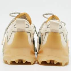 مملوكة مسبقًا Off-White Odsy 1000 Size 43 Green/Cream Mesh Low Top Sneakers
