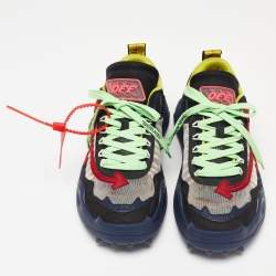 مملوكة مسبقًا حذاء رياضي أوف وايت أودسي 1000 جلد وشبك متعدد الألوان مقاس 43